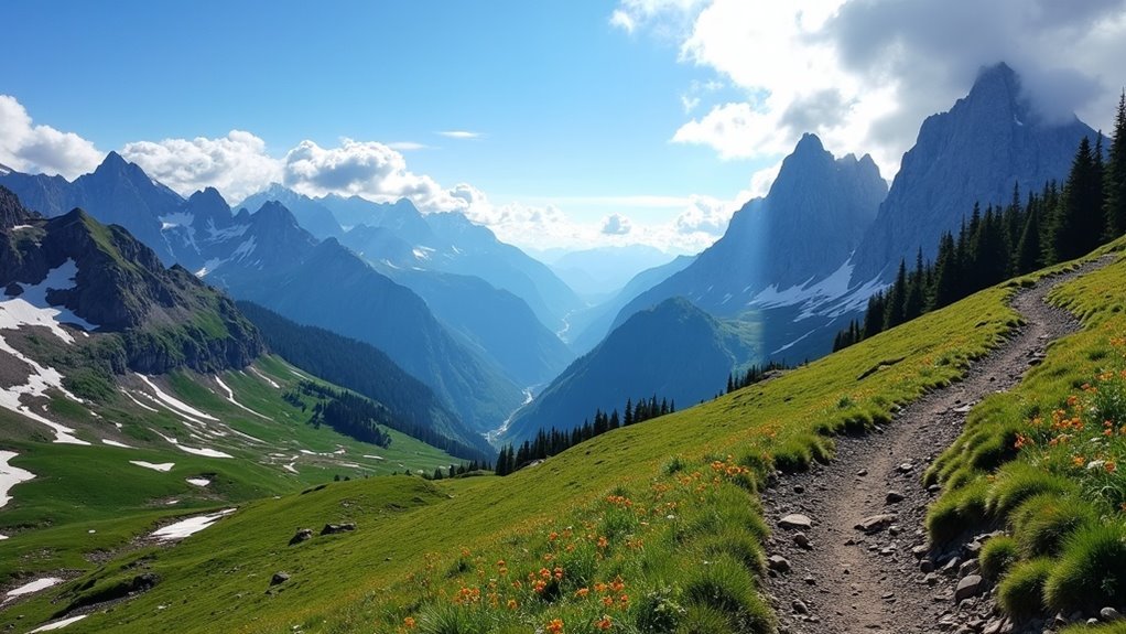 alpine hiking weather forecasts