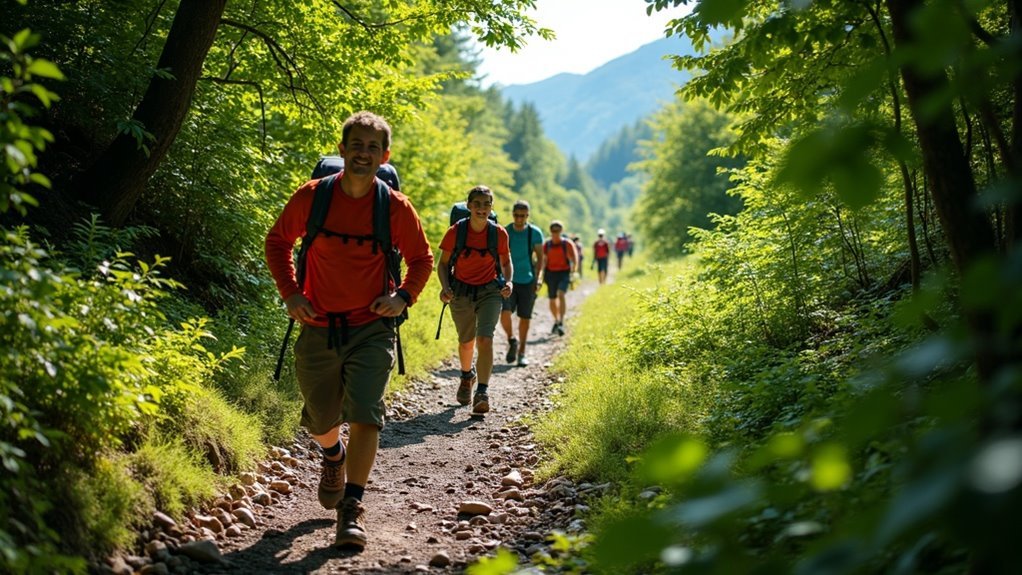average hiking speed estimation