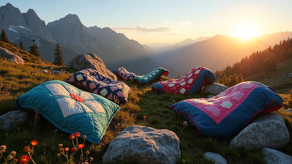 comfortable hiking quilt options