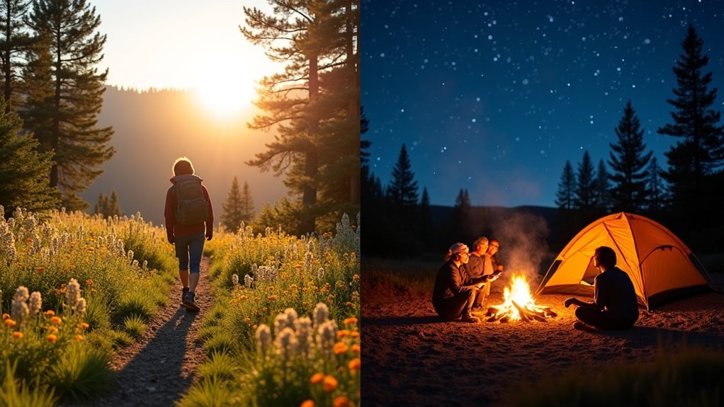 day hike versus overnight trip