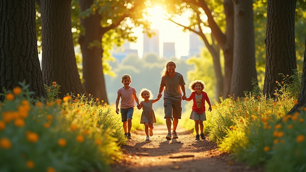 family friendly hiking trails