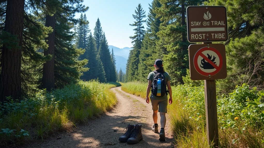 hike safely respect nature
