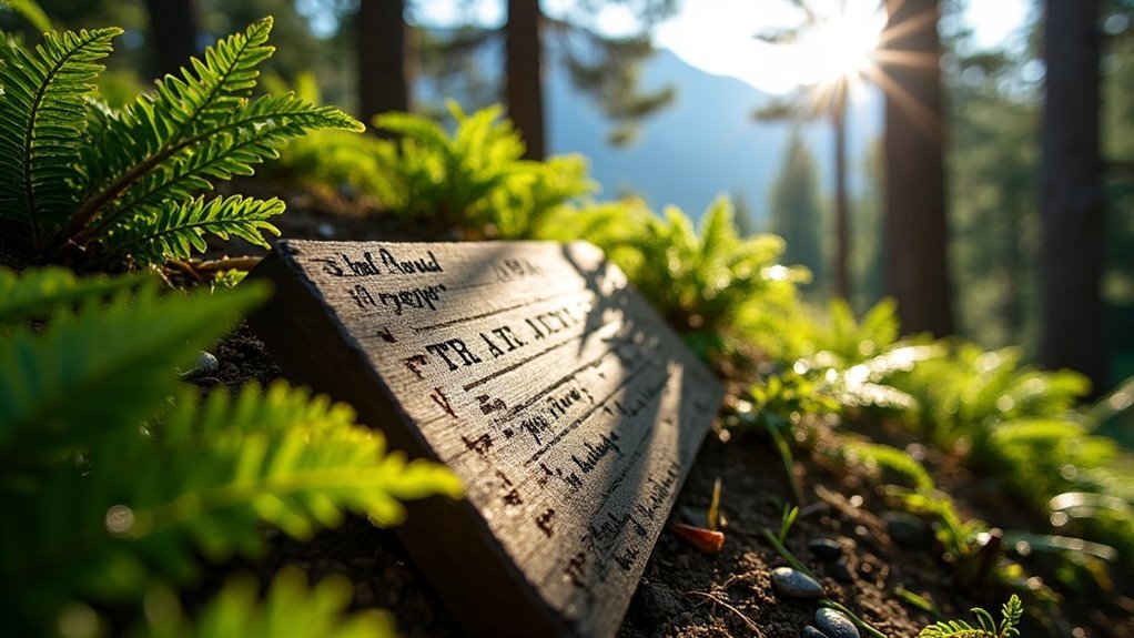 hiking area visitor log