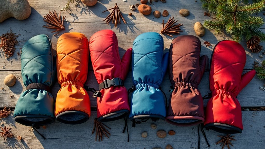 hiking mittens for warmth