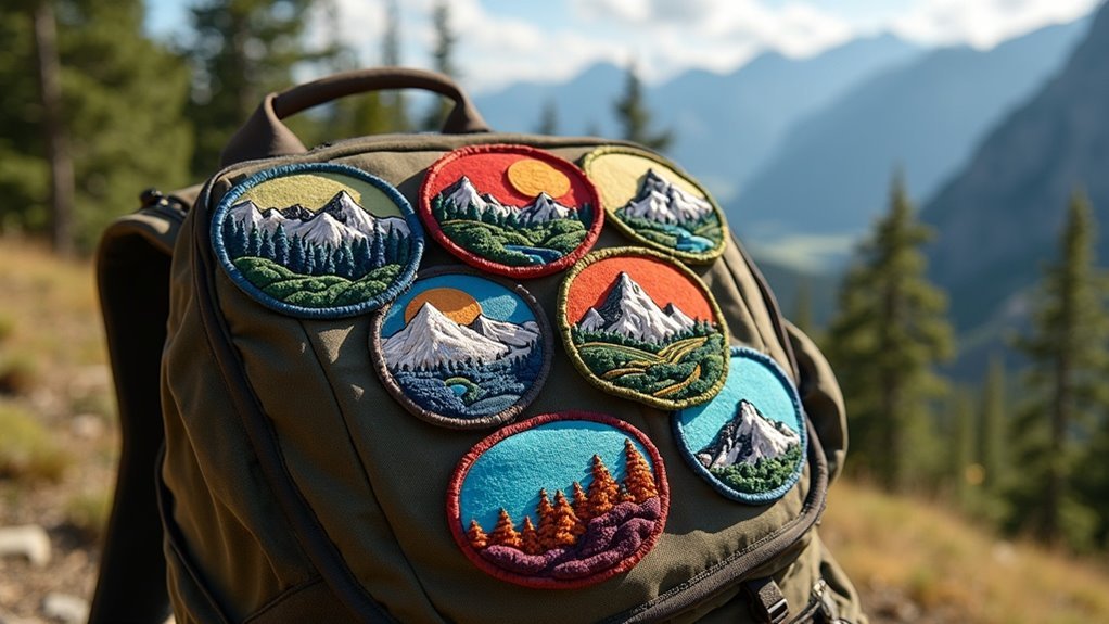 hiking patches for adventures