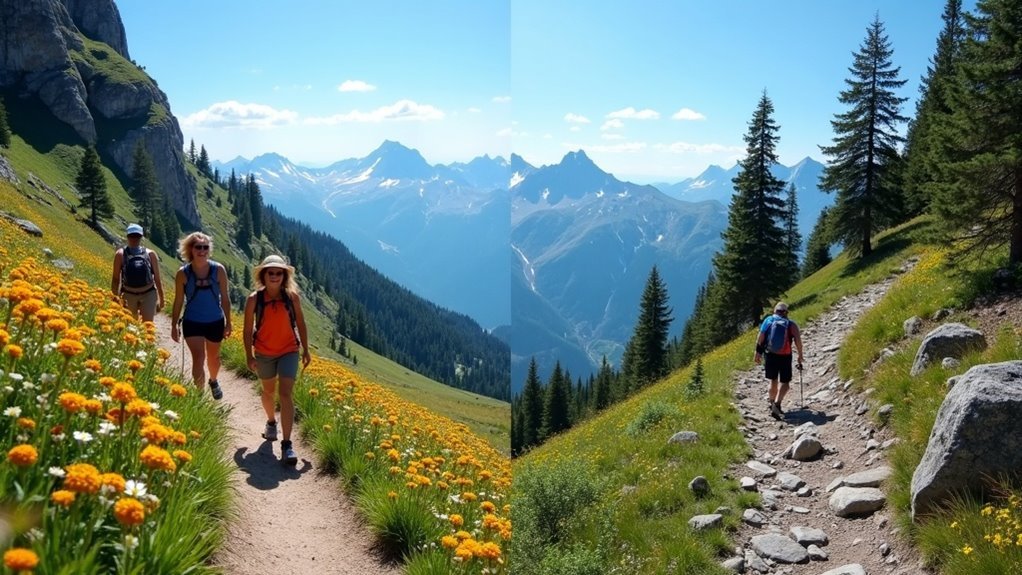 hiking versus trekking explained