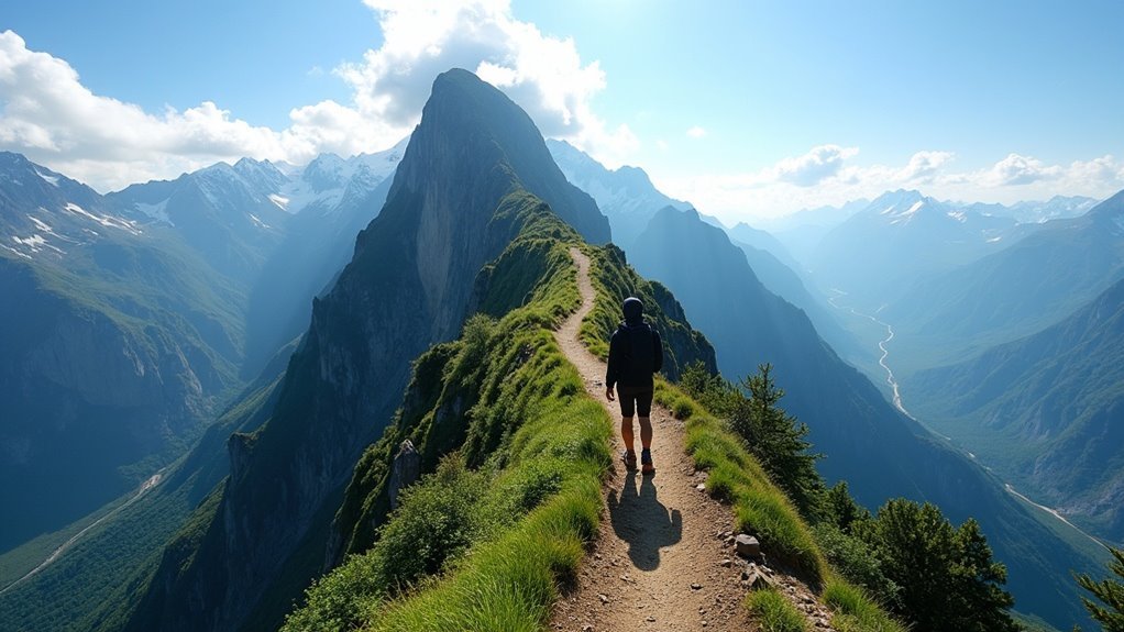 illusion of reaching summit