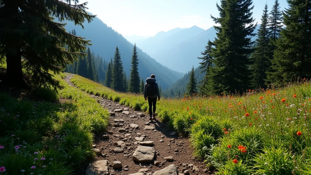 minimum distance for hiking