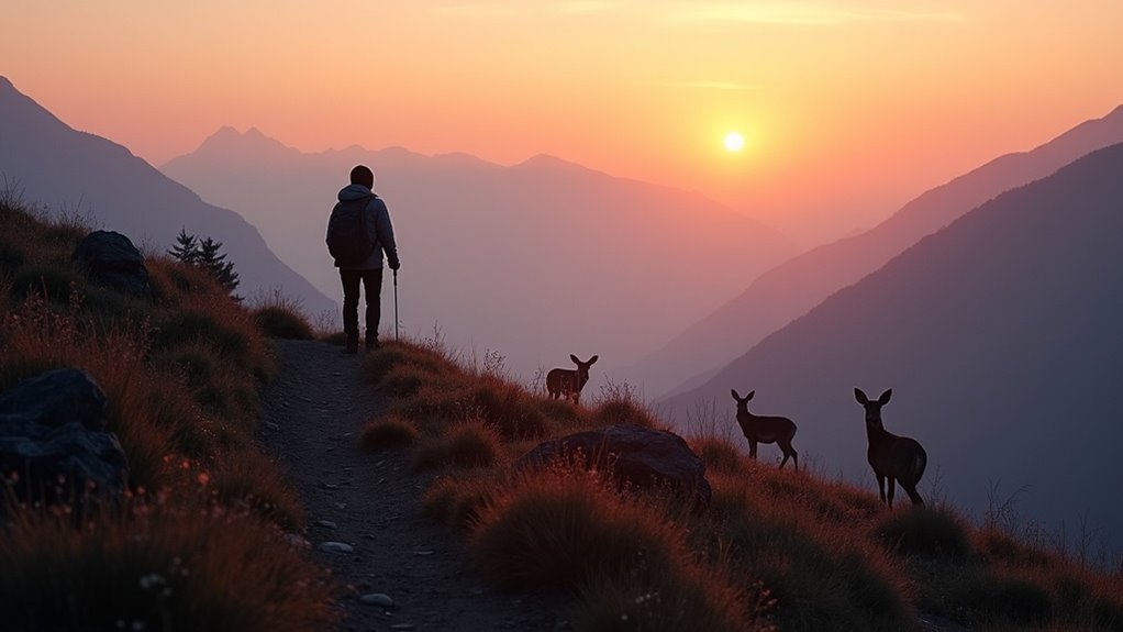 respect wildlife during hikes