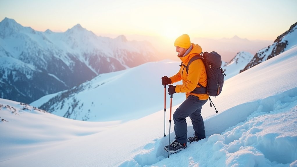 safe winter glissading techniques