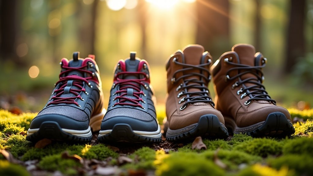 shoes versus boots comparison
