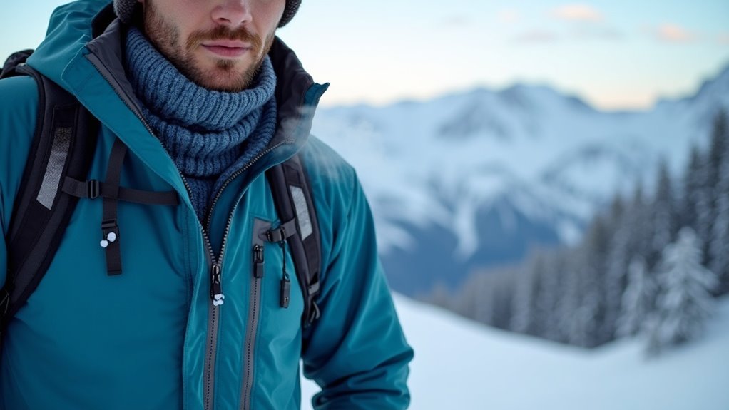 winter hiking insulation layers