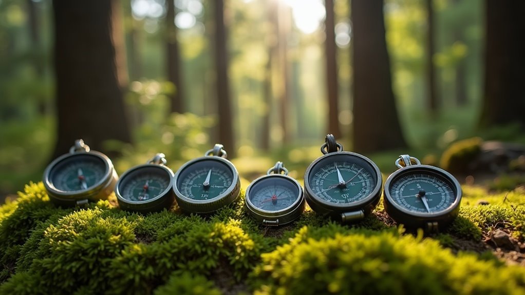 hiking compasses with clinometers