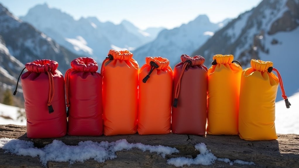 hiking heat packs selection
