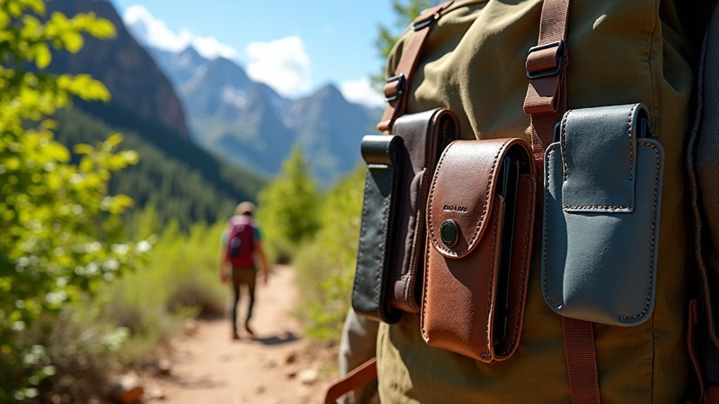 hiking phone storage solutions