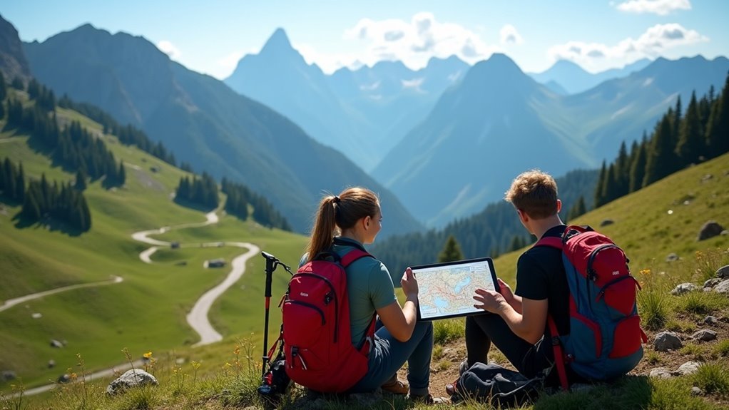 hiking route planning tools