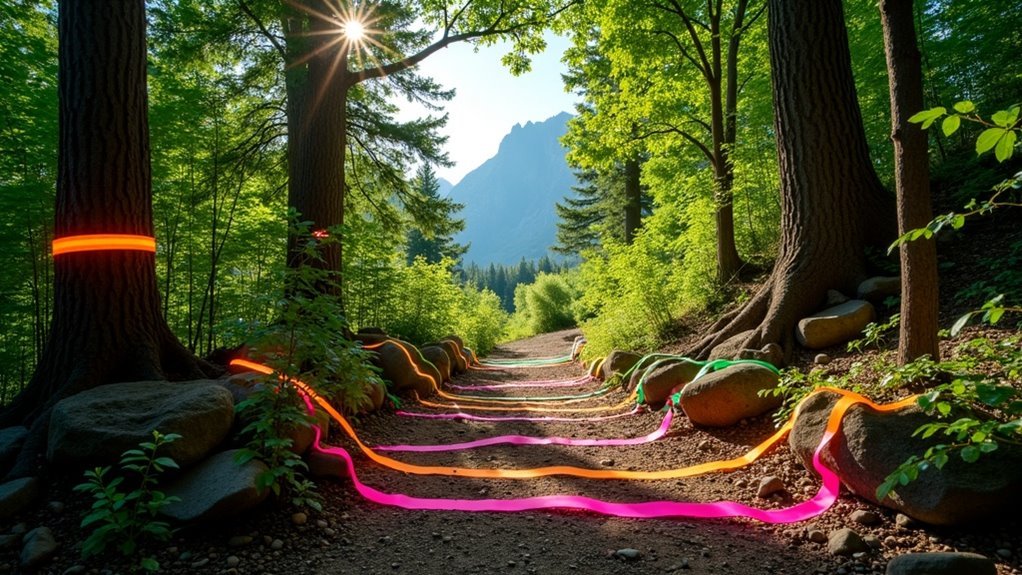 hiking safety reflective tapes