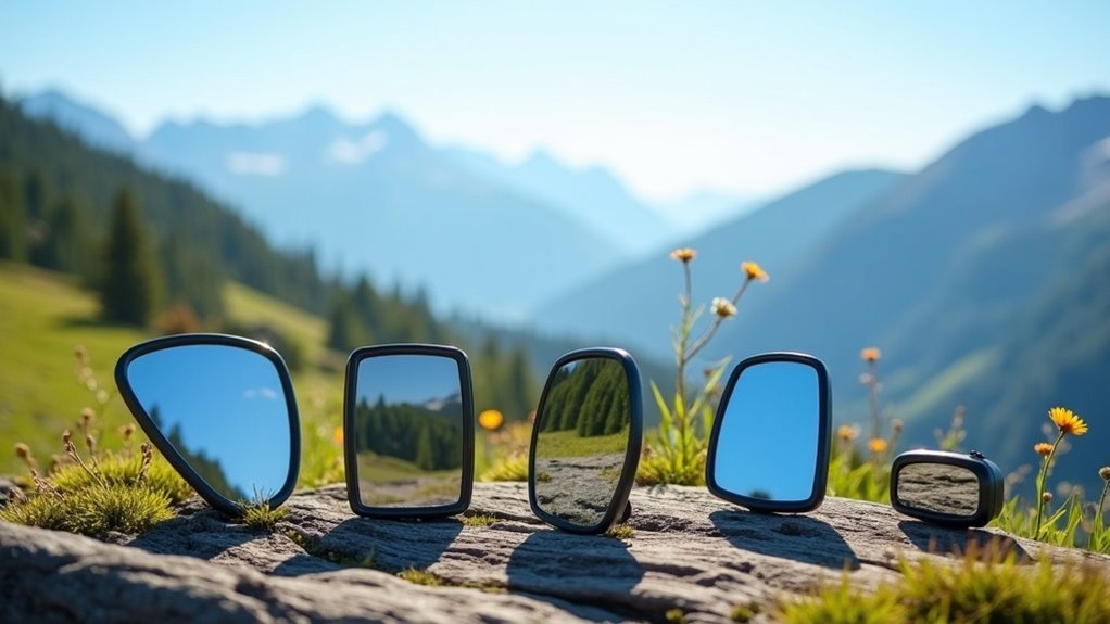 hiking safety signal mirrors