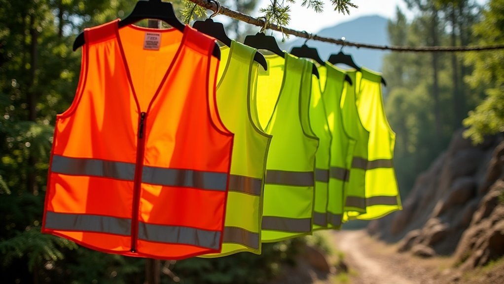hiking safety visibility vests