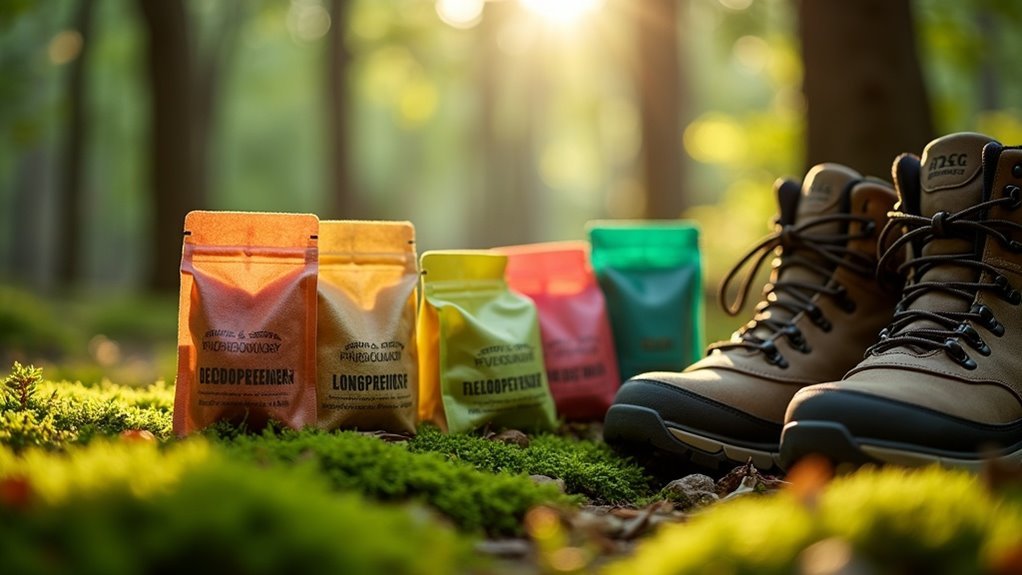 hiking shoe deodorizer bags